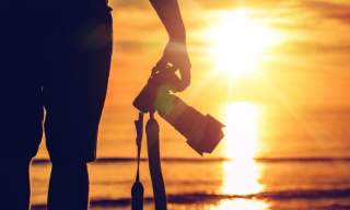 man with camera