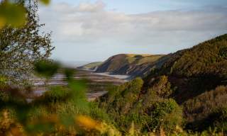 cliffs view North Devon