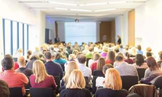 A conference room in devon