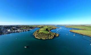 Aerial View of Snapes Point, Salcombe