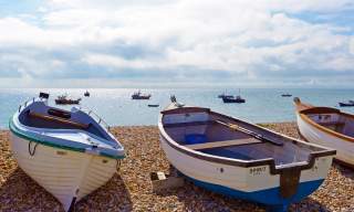 Fishing boats, Selsey
