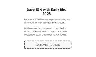 Salters Steames - River Experiences Discount