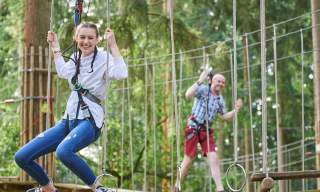 For treetop adventures visit Go Ape Southampton