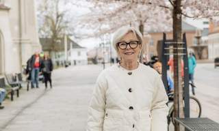 Kvinne på Shopping i Kristiansand