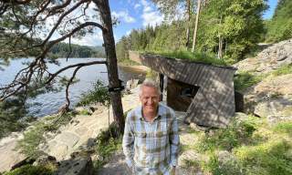 Sandvika dagsturhytte på Byremo