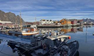 Svolvær i vårsola