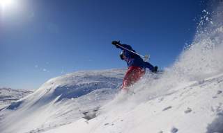 Skiing in Setesdal