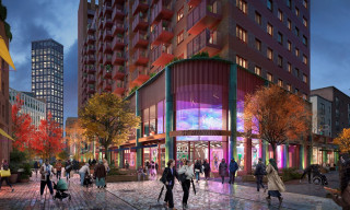 Smithfield Birmingham landmark mixed-use building