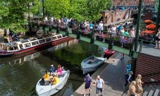 Brindleyplace - Canalside bridge