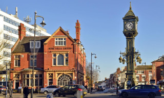 Birmingham's Jewellery Quarter in the sun