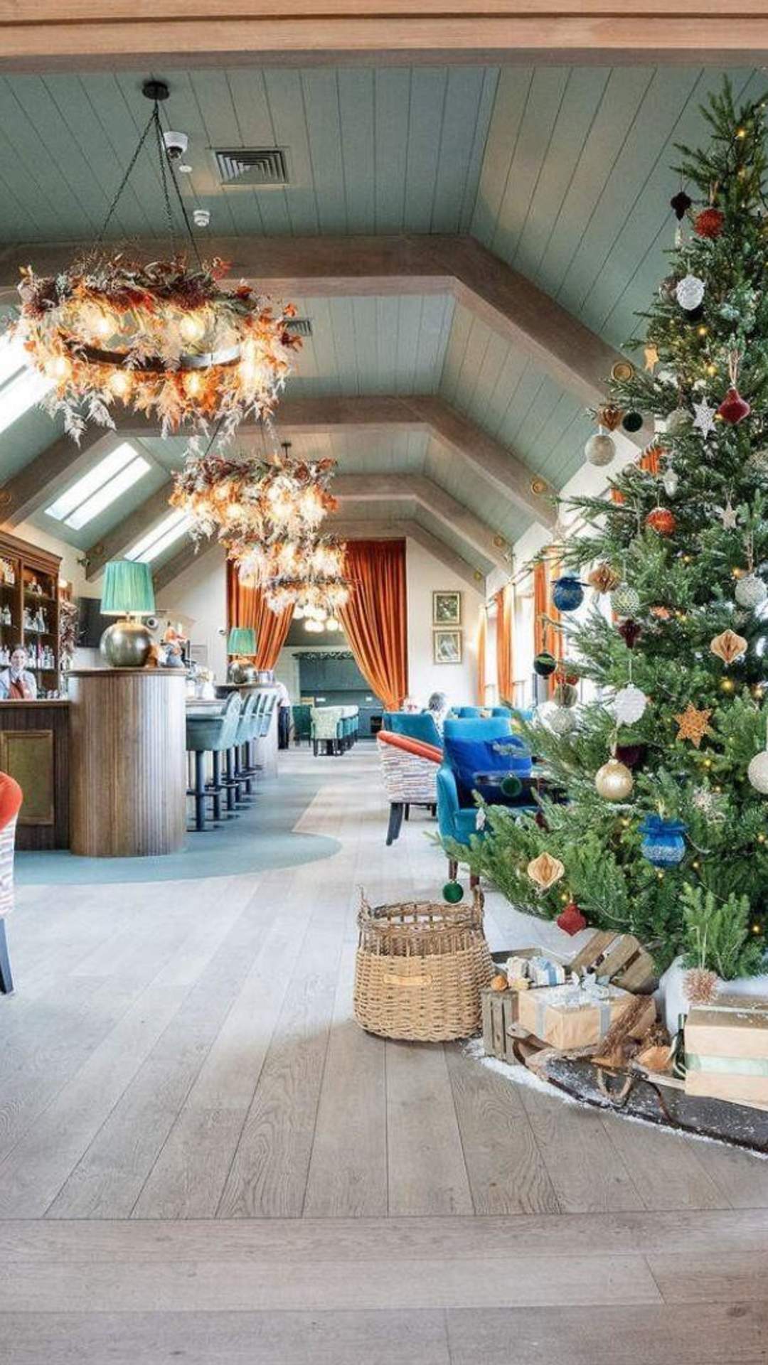 Christmas Restaurant Hotel Bar