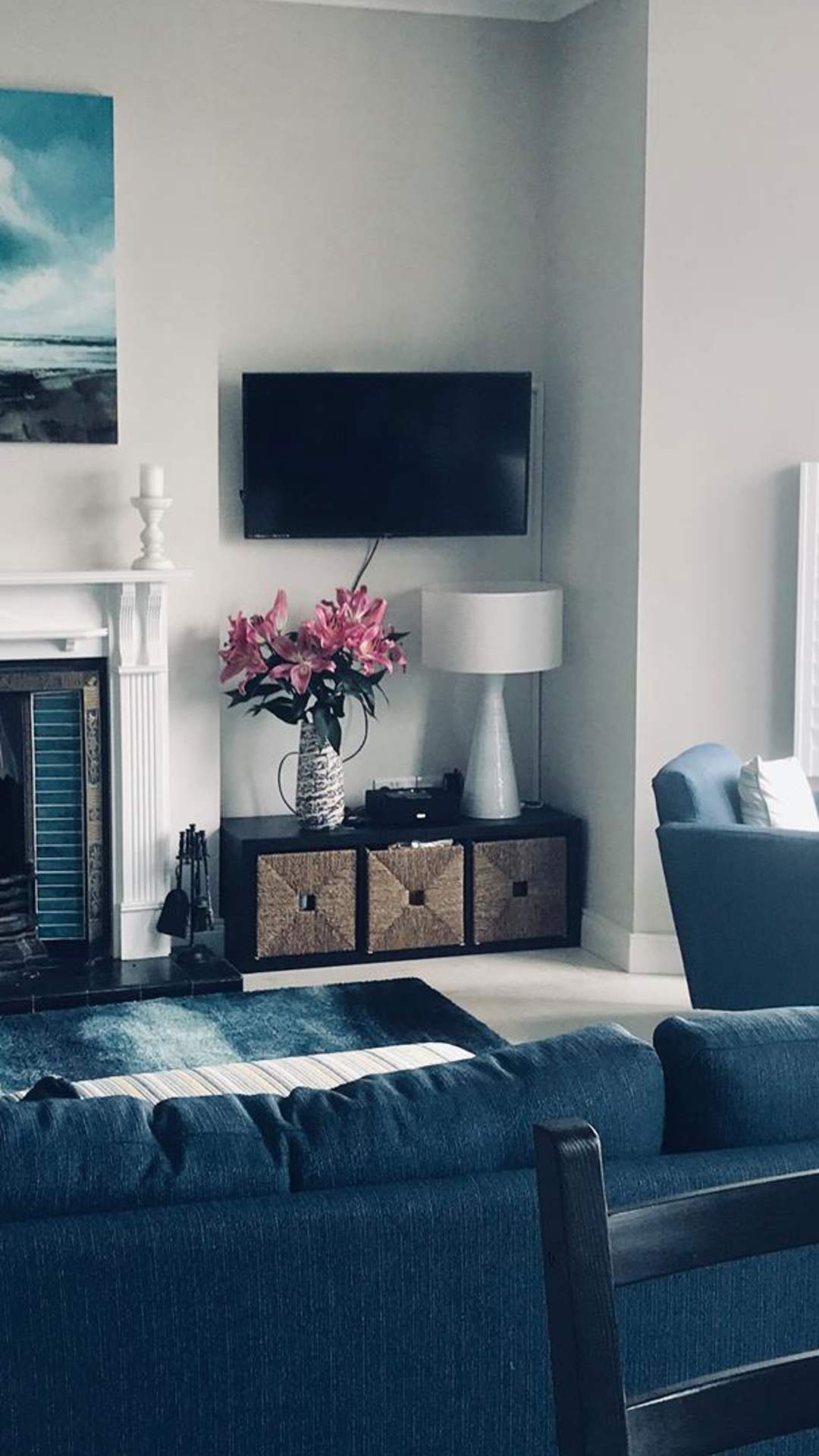 Interior image of the living area at Giant's Causeway View Apartment