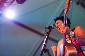 Gina Chavez performs at ACL Festival