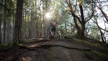 mountain biking