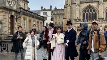 Bath China Press Trip Bath Abbey