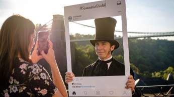 Brunel at #SummerinBristol Influencer Event 2019. Credit Evan Dawson