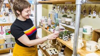 Interior of the Eclectic Gift Shop in the Hanham area of Bristol - credit Ecelctic Gift Shop