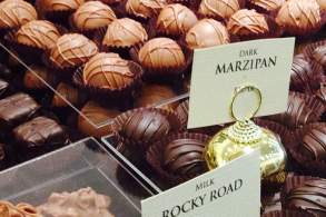 Chocolates on Display from Macris Chocolates in Lemoyne, PA