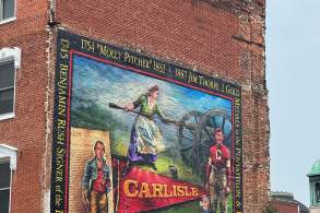 New Molly Pitcher Mural