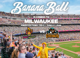 Banana Ball Returns to Milwaukee: Party Animals Set for 2026 Games at American Family Field