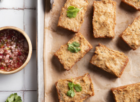 Tony Kora's Fried Minced Pork Toast