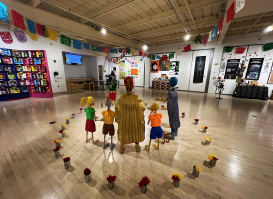 Dia De Los Muertos art exhibition