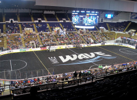 Milwaukee Wave indoor soccer field