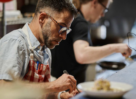 Eight Questions Around the Table with Chef Gregory León, Featured in “Humble Kitchen”