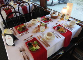 Adult Halloween Dinner Train on the East Troy Railroad