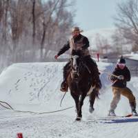 Skijoring in Wyoming: What Is It & Where Can You Watch?