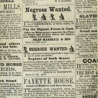 Slave Trade - Slavery and Slave Trade In Lexington