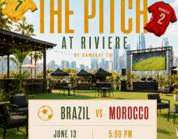 The Pitch at Riviere , World Cup Day Party