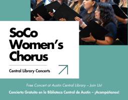 Central Library Concerts: SoCo Women’s Chorus