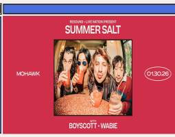 Summer Salt w/ Boyscott, and Wabie
