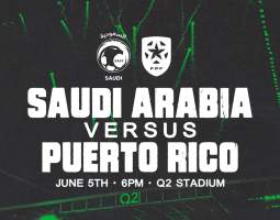 Saudi Arabia vs. Puerto Rico International Freindly