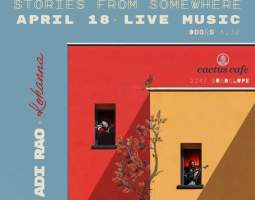 Stories From Somewhere | Adi Rao & Kohanna at Cactus Cafe