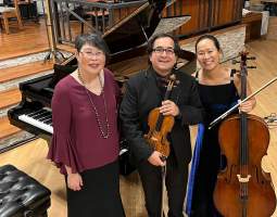 "Pas de Trois -- Piano Trios by Zwilich, Fibich, and Brahms