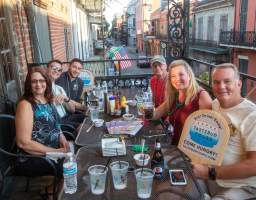 Experience the oldest food tour in New Orleans with over 5000 5-star reviews! We are a family and veteran owned business. We have your table reserved, unlike other companies that serve you standing up on the side walk. We never cancel a tour because of low bookings - we value your vacation and time. Eat your way through the French Quarter on this 3-hour New Orleans food tour. Taste classic dishes like pralines, po-boys, jambalaya, gumbo, and other Creole specialties. Learn about the city's culinary history, which is strongly influenced by Louisiana’s French heritage and the vibrant Creole population. Have fun! This tour operates rain or shine.