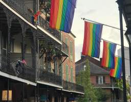 The history of the French Quarter is more LGBTQ than people know! It's also a very emotional one with many ups and downs. Because of this we limit the tour to just 9 guests so that you can comfortably get to know your guide and ask questions! The LGBT Queer History walking tour delves deep into the complicated past of gay New Orleans. You learn about the struggles faced by gay community members over the decades, such as brutal beatings, disowned sons and daughters, and the Upstairs Lounge fire that tragically killed over 30 people. But with each struggle, you hear about hope. From gay Mardi Gras krewes to supportive clergy members to the creation of gay rights political groups, New Orleans now lets “you be you,” in all your glory!