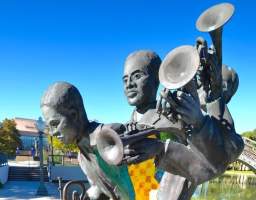 Explore the world’s richest musical city. Starting with Louis Armstrong Park and Congo Square, historic site of African slave gatherings, it is the only place in North America where pure West African religious ritual and musical traditions were performed. Congo Square is the wellspring of all New Orleans music and so many of world-famous songs. Visit the building which housed Cosimo Matassa’s groundbreaking J&amp;M Studios - the true birthplace of rock’n'roll. See the New Orleans Musicians Tomb. The first burial to take place was for Lloyd Washington of the Ink Spots on October 23, 2004. The Musicians Tomb was restored and is administered by Robert Florence of NOLA Historic Tours. Learn about the Second Line &amp; stroll down Basin Street to the remains of Storyville, fabled red light district whose parlors presented Buddy Bolden and Jelly Roll Morton. Then move through the Tango Belt to May Bailey’s and the French Opera House, ending with the legendary Preservation Hall.