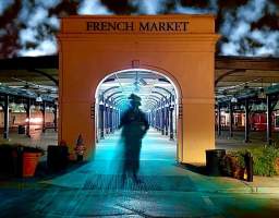 Take a romp through the haunted French Quarter on this famous New Orleans ghost tour. During your 2-hour evening walking tour, explore the grim and ghastly deeds of New Orleans’ haunted history as you follow your entertaining guide down dark and sinister streets. You’ll learn about infamous events that occurred long ago and be chilled by evidence of phantoms and ghosts that abound! This is the original ghost tour of New Orleans. We are the oldest and largest walking tour company in the city. We are not only locals, we are natives to New Orleans. These are the ghostly tales that we heard growing up in and around the most unique city in America. Our guides are licensed by the city. Our guides love their city and are proud to share their stories as well as some of their own personal encounters with the ghosts of New Orleans. Our tours are theatrically presented but are all historically accurate.