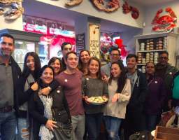 Take a 3-hour walking food tour with Destination Kitchen, enjoying some of the most famous and most visited eateries in the quarter while learning about the history and culture of New Orleans! Then, watch a cooking demonstration at New Orleans Cooking school. Learn to make Louisiana favorites with recipes, locally brewed beer, refreshments, and enough food for lunch. This is the perfect way to experience the food and culture of New Orleans in one day! Sample menu ( may vary by day): Gumbo, Jambalaya, Bread Pudding, Pralines, and a Biscuit with Molasses Served with: Water, Iced tea, Lemonade, Coffee (morning class), Abita beer (a local brew)