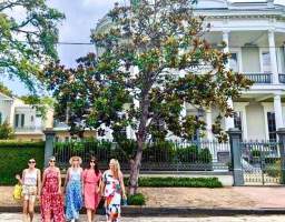 The Garden District is known for its grand mansions. It is a place where opulence meets allure. Towering Oaks shade the streets and vibrant Mardi Gras Parades line the Avenue. This area is a true spectacle. Since the early 1830s, the Garden District has been the hub of beauty, drama, deception, and wealth, creating an enduring mystique. Through the gates of Lafayette Cemetery, see the graves, hear about our family tomb days and why we share an Egyptian belief. See how the gardens play a large role in our houses not flooding. You will see homes of celebrities and those used in films and tv shows and we will let you in on a few secrets too. At the end of the tour, your tour guide will happily give you insider tips on where to eat, what to see and where to enjoy. _ After the tour, you&#39;ll receive follow up information on the Garden District, in case you want to learn about even more. So come explore this captivating neighborhood with us, where every home has a story.