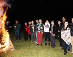 The small communities just upriver from New Orleans are home to a unique holiday tradition - building, lighting and gathering around towering bonfires along the Mississippi River levee to light the way for "Papa Noel," Santa Claus, on Christmas Eve. A Gray Line exclusive, this intimate guided experience brings locals and visitors together for a private Cajun dinner and bonfire experience at Destrehan Plantation. After a short motorcoach ride, you'll arrive at Destrehan Plantation for a guided tour of the Big House and self-guided tour of the grounds, featuring the new Spirit of Christmas Light Exhibit. Continue the evening with a delicious Cajun-style dinner featuring local favorites that capture the flavors of Christmastime. Stop by the cash bar to purchase beer and wine, before heading to the bonfire site. The highlight of the night is a private bonfire viewing, giving guests a preview of the Christmas Eve bonfires on the Mississippi River levee.