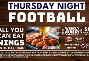 Monday Night Football Rams vs 49ers - GPub Restaurants - Providence GPub -  Plymouth GPub