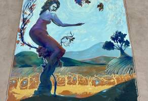 "Dancing in the Field" Mural