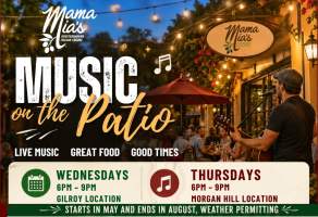 Music on the Patio at Mama Mia's