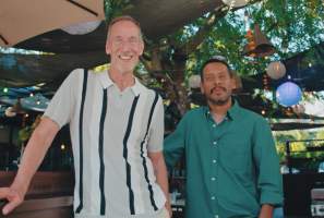 Proud Santaneros: Duane Greenleaf & Pedro Arizmendi