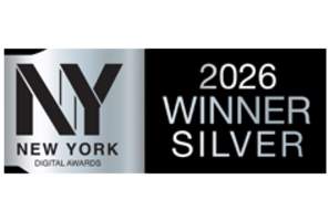 New York Digital Awards Silver logo