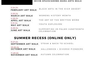 Adobe Mara Arts Walk Women's History Month Celebration